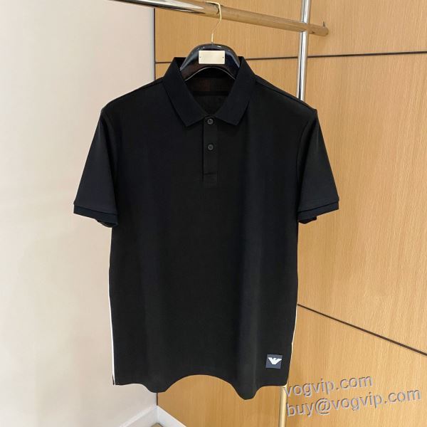 大絶賛！ アルマーニ ARMANI 半袖ポロシャツ 偽物ブランド 2025年モデル入荷