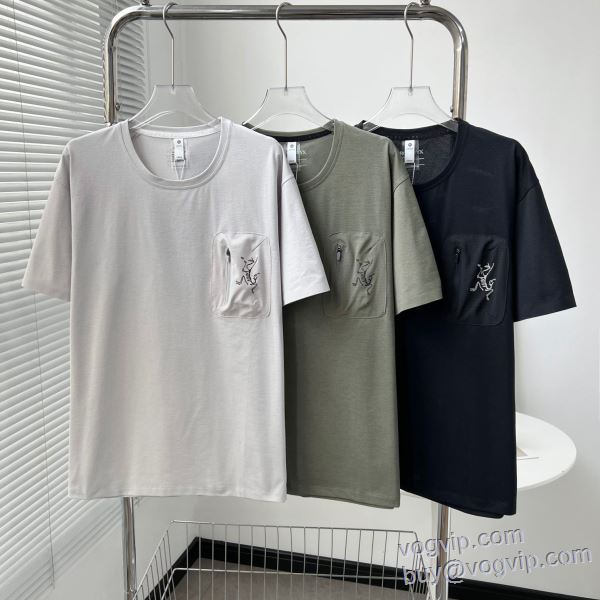 最旬アイテム アークテリクス ブランドスーパーコピー 半袖Tシャツ 3色可選 2025激安大特価安い