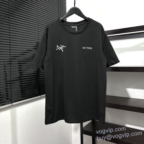 プレゼントに ARC'TERYX ブランド 偽物 通販 2025品質保証低価 アークテリクス 半袖Tシャツ 2色可選