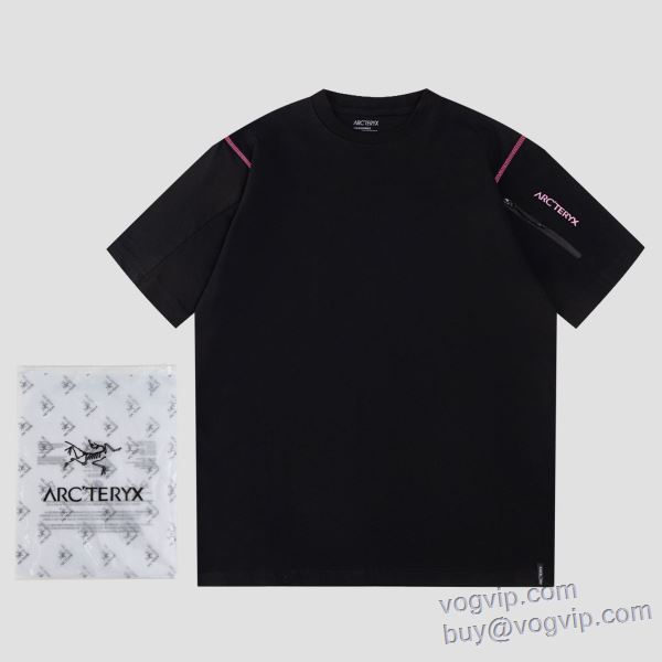 2025新商品! 最大級ブランドコピー通販優良店 スタイルアップ効果 アークテリクス ARC'TERYX 半袖Tシャツ 4色可選