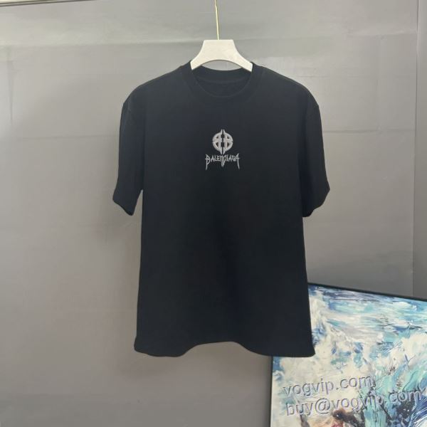 コスパ最高のプライス 半袖Tシャツ 2色可選 バレンシアガ BALENCIAGA 2025品質保証高品 スーパーコピー