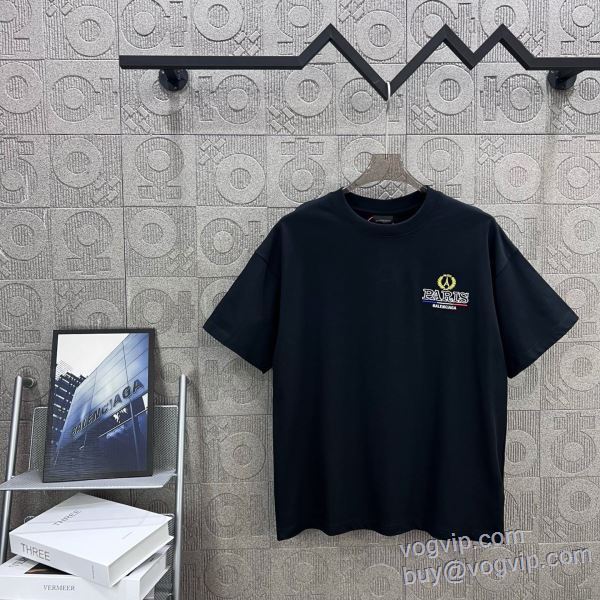 2025お買い得セール バレンシアガ BALENCIAGA ブランドコピー 芸能人に愛用者続出 半袖Tシャツ 2色可選