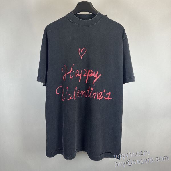 2025爆買い定番人気 バレンシアガ BALENCIAGA 半袖Tシャツ コピーブランド 2色可選 超限定即完売