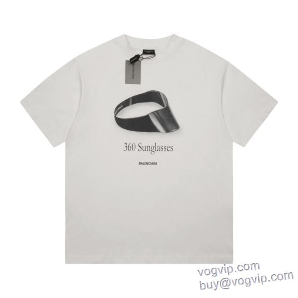 バレンシアガ BALENCIAGA 2025超激得品質保証 半袖Tシャツ スーパーコピー 可愛く上品な雰囲気