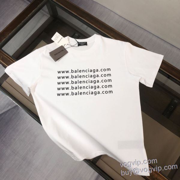 2025高級感ある 半袖Tシャツ バレンシアガ 業界高品質スーパーコピー 2色可選