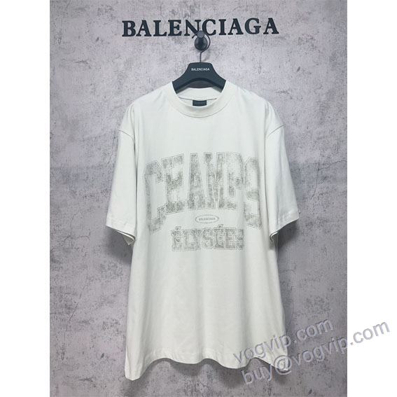 2025年モデル入荷 バレンシアガ ブランド 偽物 通販 NXZBAL095 半袖Tシャツ 豊富なサイズ