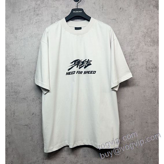 2025年モデル入荷 NXZBAL097 半袖Tシャツ 2色可選 バレンシアガ コピーブランド 高品質 人気