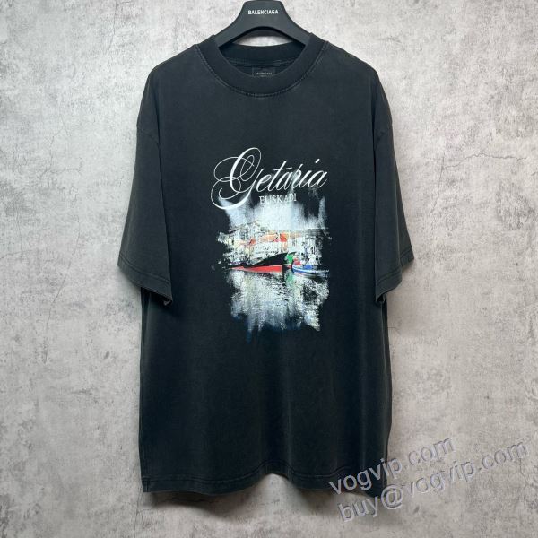 人気商品登場 バレンシアガ ブランドコピー NXZBAL101 2025春夏季超人気 半袖Tシャツ