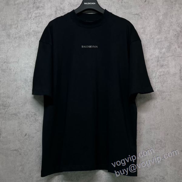 2025HOT新作登場 バレンシアガ NXZBAL109 半袖Tシャツ 2色可選 BALENCIAGA偽物ブランド 今買い◎得