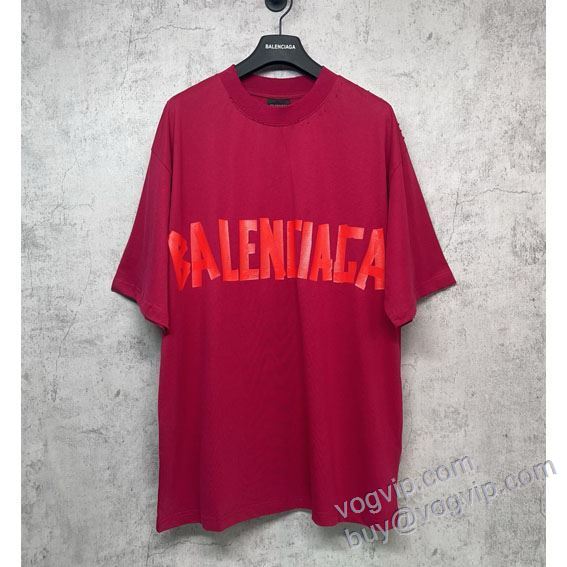 高級感ある バレンシアガ コピー 商品 販売 NXZBAL124 半袖Tシャツ 2025超激得高品質