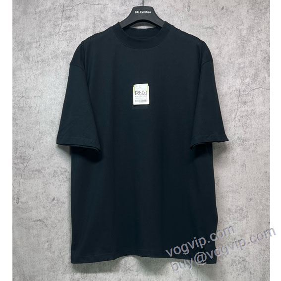 バレンシアガ コピー NXZBAL128 2025超人気新品 半袖Tシャツ 2色可選 落ち着いた感覚