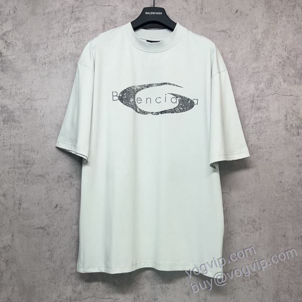活用できるアイテム バレンシアガ コピーブランド NXZBAL132 2025高級品 通販 半袖Tシャツ 2色可選