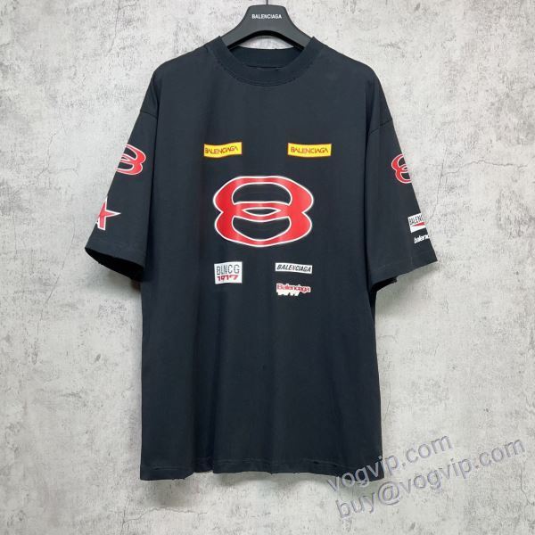 超激得品質保証 バレンシアガ ブランドコピー NXZBAL158 半袖Tシャツ 2025人気定番新品