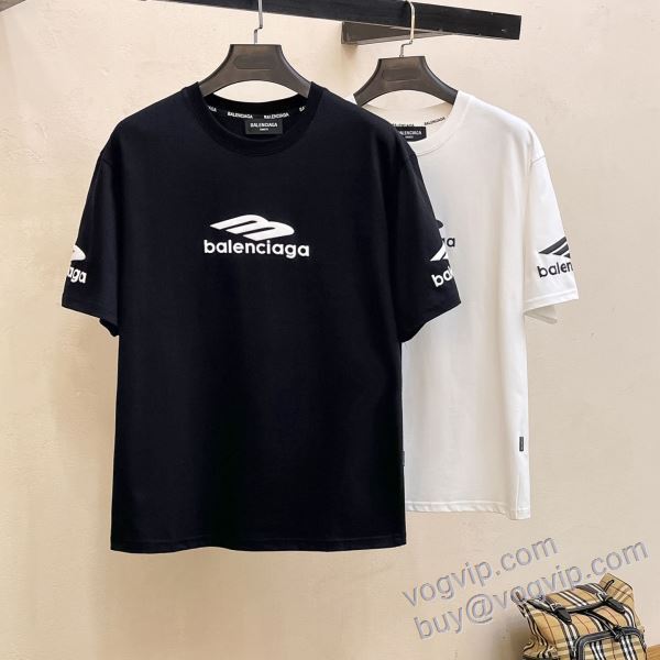 BALENCIAGAコピー NXZBAL161 2025数量限定爆買い バレンシアガ 半袖Tシャツ 2色可選 完売必至の人気モデルをご紹介