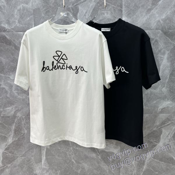 大人気再登場 バレンシアガ コピー NXZBAL172 2025最安値高品質 半袖Tシャツ 2色可選