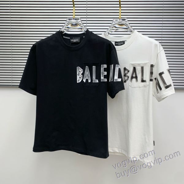 2025最新入荷 バレンシアガ NXZBAL181 半袖Tシャツ 大絶賛！ 2色可選 BALENCIAGAブランドコピー