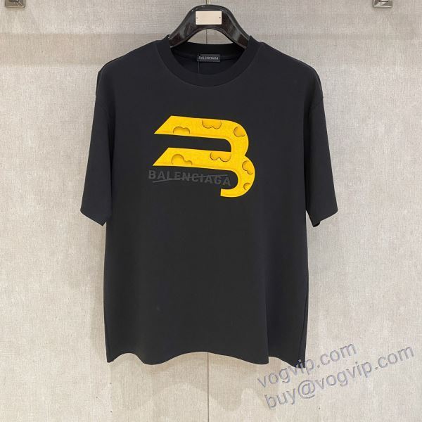 半袖Tシャツ 2色可選 2025HOT大人気 バレンシアガ BALENCIAGA 個性的なデザイン  NXZBAL193 ブランドコピー代引き専門店