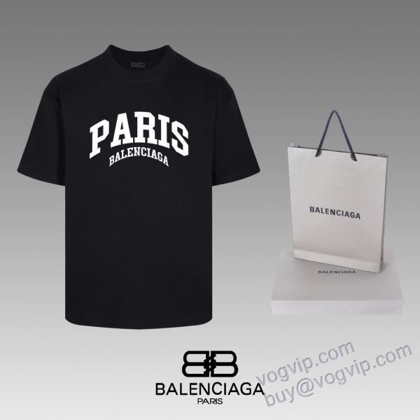 2025爆買い格安 バレンシアガ BALENCIAGA NXZBAL203 半袖Tシャツ コピー 商品 販売 ファション性の高い