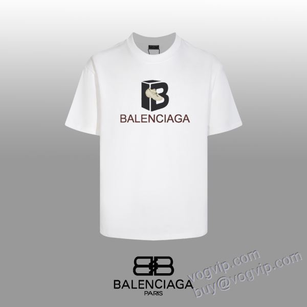バレンシアガ コピー ブランド NXZBAL232 2025品質保証定番 半袖Tシャツ 2色可選 めちゃくちゃお得