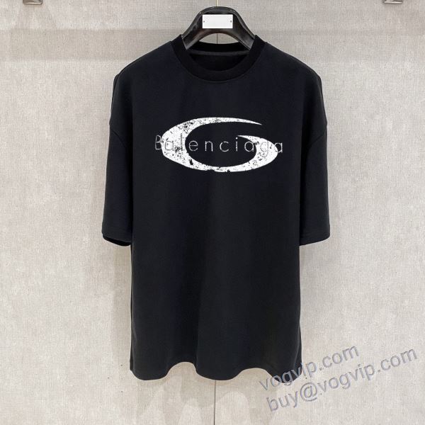 2025人気販売 バレンシアガ BALENCIAGA偽物ブランド NXZBAL247 半袖Tシャツ 2色可選 個性派