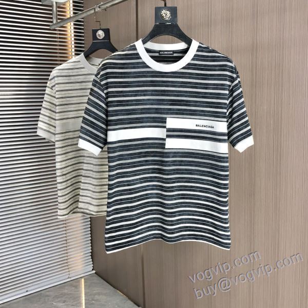 2025数量限定100%新品 NXZBAL254 半袖Tシャツ 2色可選 バレンシアガ コピー ブランド 贈り物にも◎