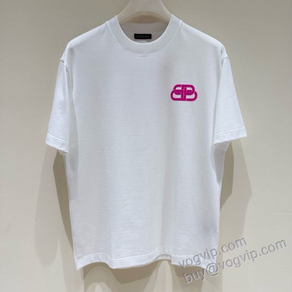落ち着いた感覚 バレンシアガ BALENCIAGAコピーブランド NXZBAL268 2025最安値お得 半袖Tシャツ 2色可選