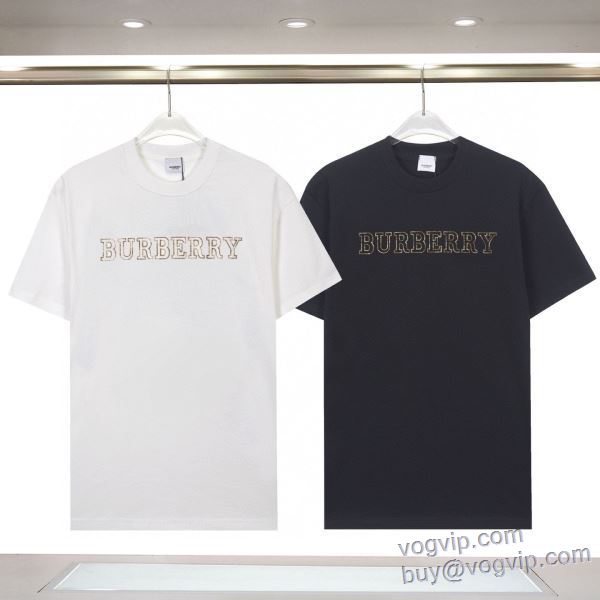 人気販売中 半袖Tシャツ バーバリー スーパーコピー 2025年モデル入荷 2色可選