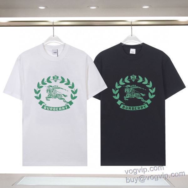 2025HOT大得価 バーバリー BURBERRY スーパーコピー 半袖Tシャツ 2色可選 人気新品★超特価★