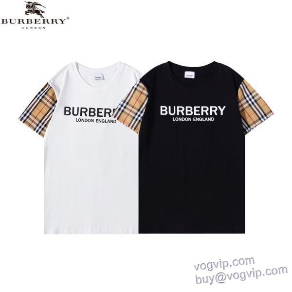 2025爆発的通販 バーバリー BURBERRY 半袖Tシャツ 2色可選 スーパーコピー n級品 超目玉