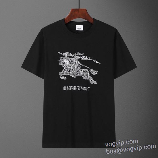 今一番HOTな新品 バーバリー スーパーコピー 半袖Tシャツ 2色可選 2025海外通販
