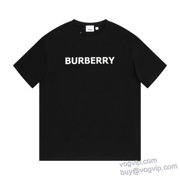 2025激安大特価低価 バーバリー ブランドコピー おしゃれに絶大な人気 半袖Tシャツ 2色可選