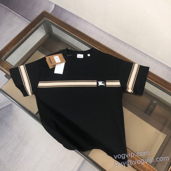 2025品質保証100%新品 ブランドコピー代引き専門店 活用できるアイテム バーバリー BURBERRY 半袖Tシャツ 2色可選