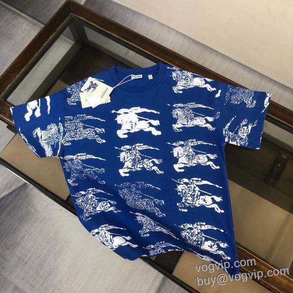 2025人気セール定番 VOGコピー バーバリー BURBERRY 半袖Tシャツ 3色可選 人目を惹くデザイン