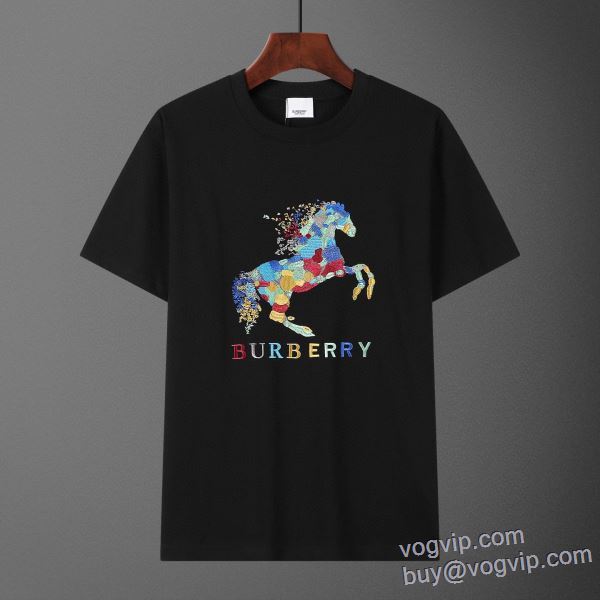 2025年 半袖Tシャツ バーバリー BURBERRY 超目玉 2色可選 スーパーコピー 激安