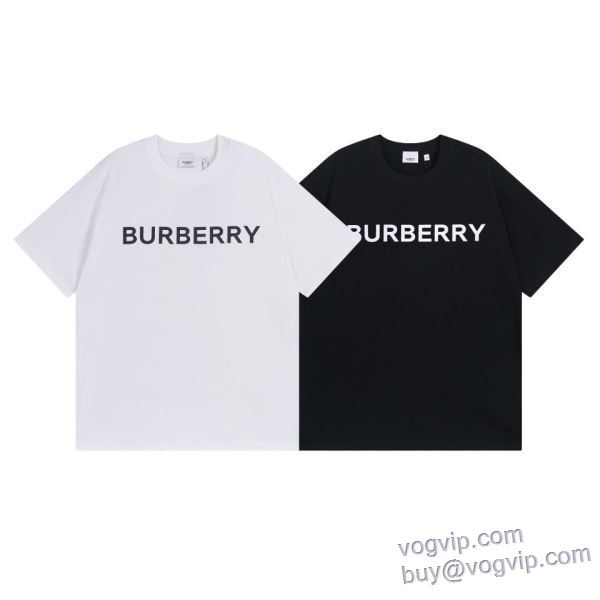 2025お得定番 バーバリー BURBERRY 半袖Tシャツ 2色可選 ブランドコピー 韓国の人気