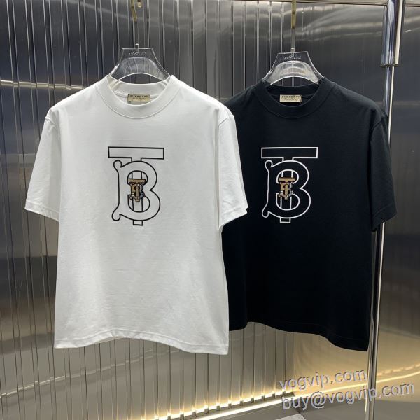 2025激安大特価格安 バーバリー スーパーコピー 激安 愛らしさ抜群！ 半袖Tシャツ 2色可選