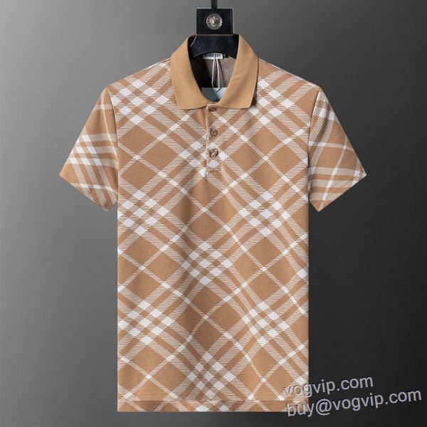 人気 ランキング 半袖ポロシャツ バーバリー BURBERRY コピー 商品 販売 2025限定セール高品質 3色可選