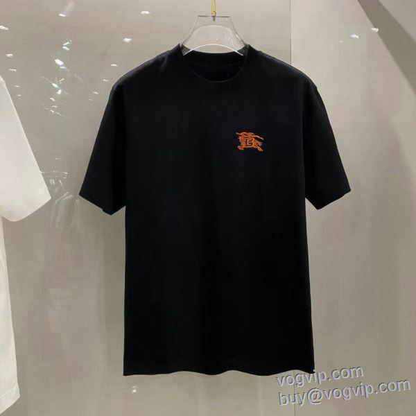 2025お得大人気 バーバリー BURBERRY 偽物ブランド 売れ筋！ 半袖Tシャツ 2色可選