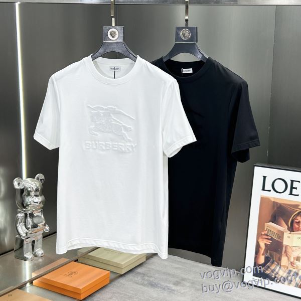 半袖Tシャツ 2色可選 バーバリー BURBERRY 2025数量限定HOT スーパーコピー 大好評