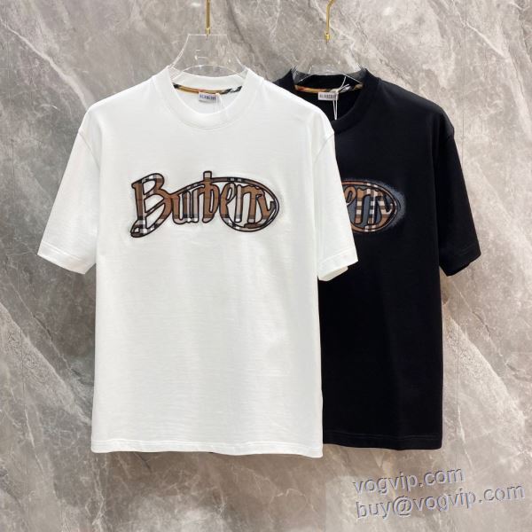 2年以上連続１位獲得 バーバリー BURBERRY 2025限定セール大人気 半袖Tシャツ コピー 2色可選