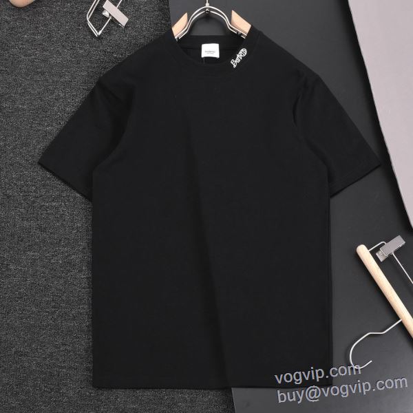 半袖Tシャツ バーバリー BURBERRY 2025限定セール大人気 スーパーコピー 激安 2色可選 早くも完売している