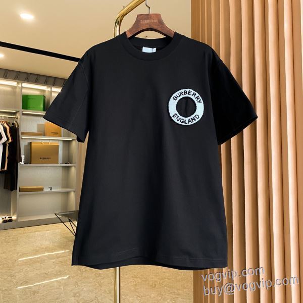 実用性に溢れるアイテム バーバリー BURBERRY 半袖Tシャツ スーパーコピー 3色可選 2025新商品！