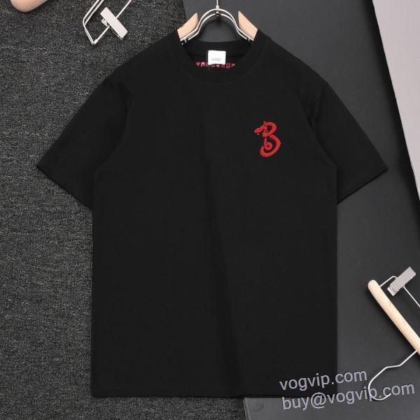 半袖Tシャツ バーバリー BURBERRY 2025新商品！ ブランドスーパーコピー 3色可選 一番人気の新作はこれ