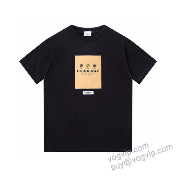 2025人気セール高品質 バーバリー BURBERRYスーパーコピー 激安 NXZBU240 半袖Tシャツ 3色可選 選べる極上