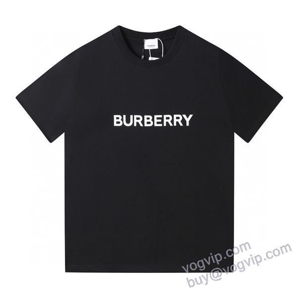 2025人気新作 バーバリー BURBERRYブランドスーパーコピー 極上の着心地 NXZBU244 半袖Tシャツ 2色可選