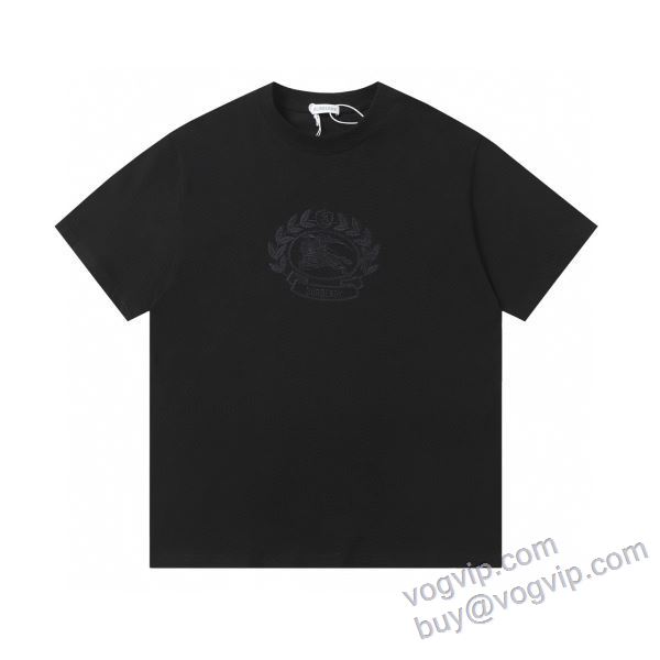 2025新商品！ バーバリー コピーブランド NXZBU252 半袖Tシャツ 2色可選 早くも完売している