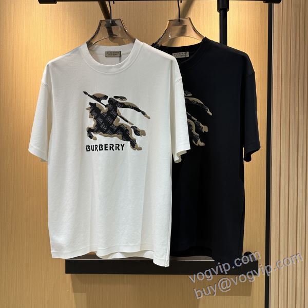 もっとも高い人気を誇る バーバリー BURBERRYスーパーコピー NXZBU265 2025年モデル入荷 半袖Tシャツ 2色可選
