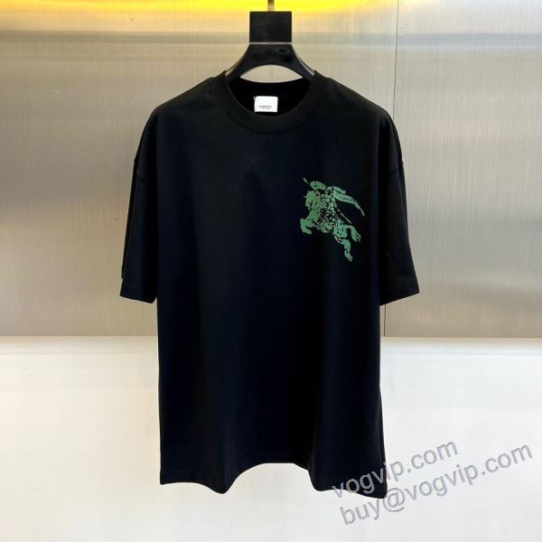 半袖Tシャツ 2025新作品 バーバリー スーパーコピー信用できるサイト NXZBU270 2色可選 洗練を十分に演出する
