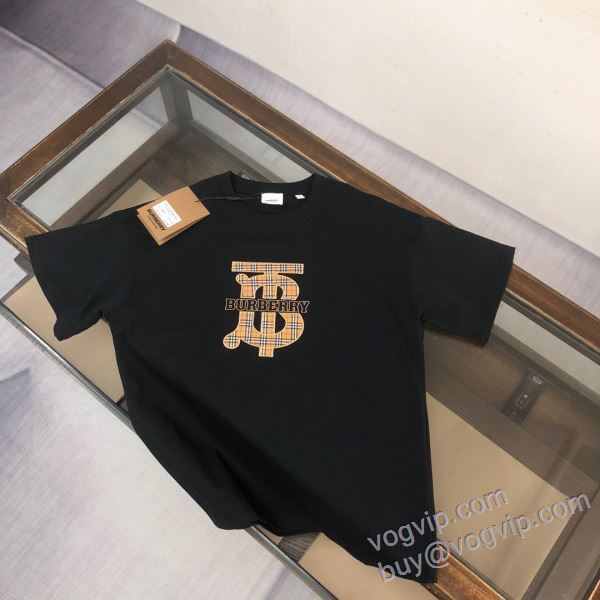 2025最新入荷 バーバリー 業界高品質スーパーコピー NXZBU272 半袖Tシャツ 2色可選 定番のアイテム