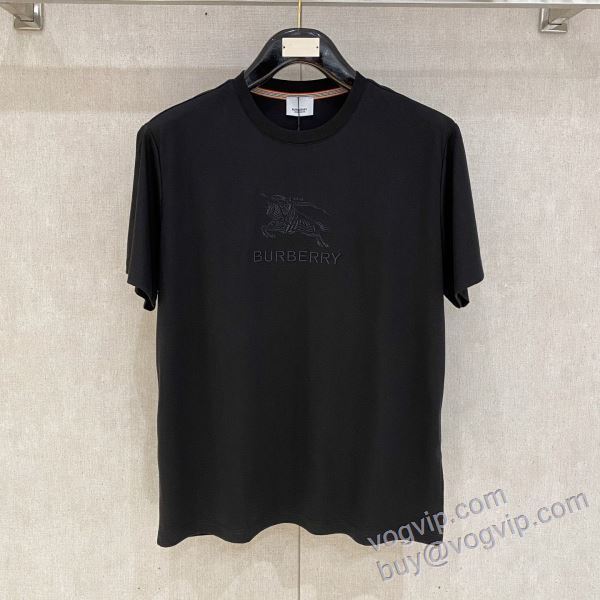 2025お得大人気 バーバリー BURBERRY NXZBU276 半袖Tシャツ 3色可選 VOGコピー 人気雑誌掲載